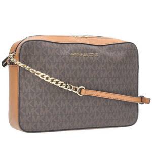 マイケルコース MICHAEL KORS JET SET ITEM LG EW CROSSBODY 35F8GTTC3B ジェットセットPVCショルダーバッグ 中古 BS99