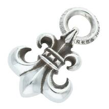 クロムハーツ Chrome Hearts BS FLUER CHARM/BSフレアチャーム チャーム/シルバーネックレストップ 中古 SS07_画像2