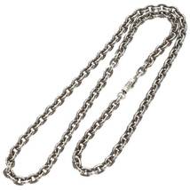 クロムハーツ Chrome Hearts PAPER CHAIN 20/ペーパーチェーン20inch サイズ:20inch シルバーネックレス 中古 NO05_画像2