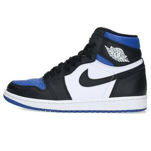 ナイキ NIKE AIR JORDAN 1 RETRO HIGH OG ROYAL TOE 555088-041 27cm エア ジョーダン1レトロハイオージースニーカー 中古 BS99