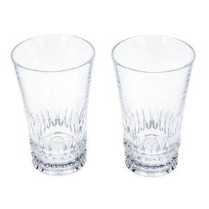 バカラ Baccarat クリスタルペアグラス 中古 BS99