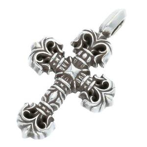 クロムハーツ Chrome Hearts CHARM FILIGREE TINY/タイニーフィリグリー チャーム/シルバーネックレストップ 中古 SJ02