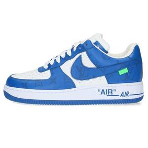 ルイヴィトン LOUISVUITTON ナイキ AIR FORCE 1 LOW サイズ:8 モノグラムレザーローカットスニーカー 中古 OM10