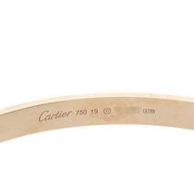 カルティエ Cartier LOVE BRACELET/ラブブレス サイズ:19 K18PG ラブブレスレット 中古 GZ11_画像3