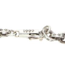 クロムハーツ Chrome Hearts PAPER CHAIN 18/ペーパーチェーン18inch サイズ:18inch シルバーネックレス 中古 GZ11_画像4