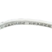 クロムハーツ Chrome Hearts BANGLE SCROLL/スクロールバンド シルバーブレスレット 中古 SS07_画像3