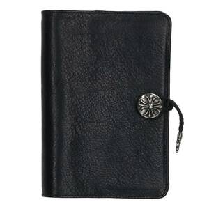 クロムハーツ Chrome Hearts AGENDA PLAIN/アジェンダ クロスボールボタン手帳カバー 中古 SJ02