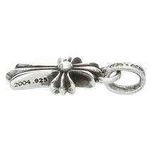 クロムハーツ Chrome Hearts CRS BBYFAT/ベイビーファット チャーム/シルバーネックレストップ 中古 SJ02_画像4