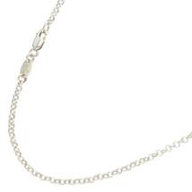 クロムハーツ Chrome Hearts NECKCHAIN R16/ロールチェーン16inch サイズ:16inch シルバーネックレス 中古 NO05_画像1