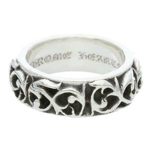 クロムハーツ Chrome Hearts ETRNITY VINE BAND/エタニティヴァインバンド サイズ:22号 シルバーリング 中古 SS07