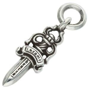 クロムハーツ Chrome Hearts #5DAGGER/#5ダガーチャーム チャーム/シルバーネックレストップ 中古 GZ11