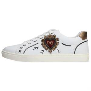  Dolce and Gabbana DOLCE & GABBANA CS1640 size :9 Heart badge attaching sneakers used BS99