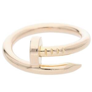 カルティエ Cartier JUSTE UN CLOU RING サイズ:15号 K18PGジュストアンクルリング 中古 GZ11