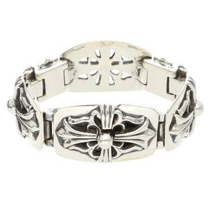 クロムハーツ Chrome Hearts CLSC KEEPER LNK/クラシックキーパーリンク シルバーブレスレット 中古 SJ02