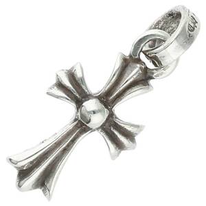 クロムハーツ Chrome Hearts CRS BBYFAT/ベイビーファット チャーム/シルバーネックレストップ 中古 NO05