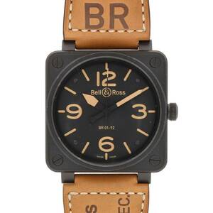 ベル&ロス Bell & Ross BR01-92 HERITAGE-CA ヘリテージステンレススチール自動巻き腕時計 中古 BS99