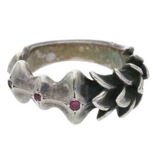 blati Marie Bloody Mary Wish ring size :14.5 number stone entering silver ring used BS99