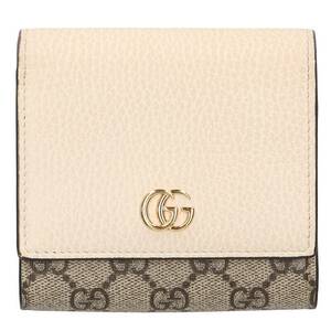 グッチ GUCCI 598587 レザー折り畳み財布 中古 BS99