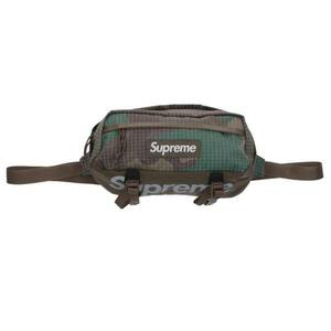 シュプリーム SUPREME 24SS Waist Bag ボックスロゴウッドランドカモナイロンウエストバッグ 中古 OM10