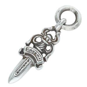 クロムハーツ Chrome Hearts #5DAGGER/#5ダガーチャーム チャーム/シルバーネックレストップ 中古 SJ02