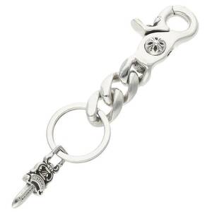  Chrome Hearts Chrome Hearts CLP CHN CLASSIC-S/ Short Classic ссылка серебряный цепочка для ключей б/у SJ02