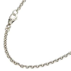 クロムハーツ Chrome Hearts NE CHAIN 20/NEチェーン20inch サイズ:20inch シルバーネックレス 中古 SS13