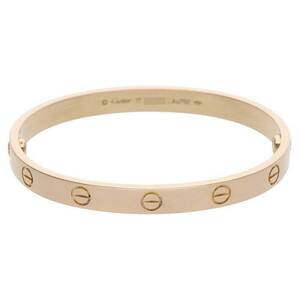 カルティエ Cartier LOVE BRACELET/ラブブレス サイズ:17 新型 K18PGブレスレット 中古 SB01