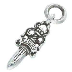 クロムハーツ Chrome Hearts #5DAGGER/#5ダガーチャーム チャーム/シルバーネックレストップ 中古 OS06