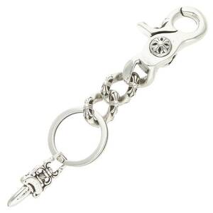  Chrome Hearts Chrome Hearts CLP CHN XFANCY-S/ Short extra fancy link size : Short silver key chain used SJ02
