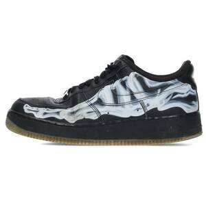 ナイキ NIKE AIR FORCE 1 07 SKELETON QS BQ7541-001 サイズ:27.5cm エアフォース1スケルトンスニーカー 中古 BS99