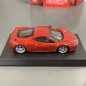 京商 1/64 フェラーリ8 458 ITALIA (メタリックレッド）458 イタリア の画像4