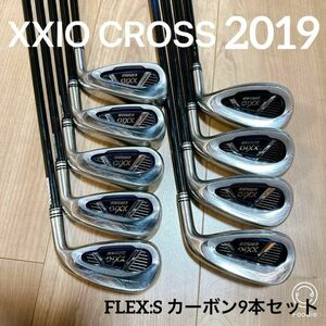 ゼクシオクロス 2019 MH1000 FLEX:S 5-9 PADS 9本 セット XXIO