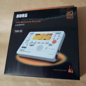 KORG チューナー/メトロノーム/レコーダー TMR-50 PW パールホワイト 新品未開封品