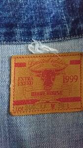 99 year LTD 2002XX Warehouse WAREHOUSE Second type 2nd G Jean Denim jacket 