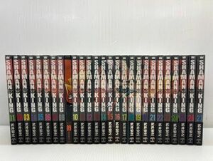 SD538-240509-004【中古】シャーマンキング SHAMANKING 完全版 1-27巻 全巻 完結セット 武井宏之 集英社 9巻カバー欠品