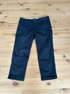 visvim HIGH WATER CHINO ブラック