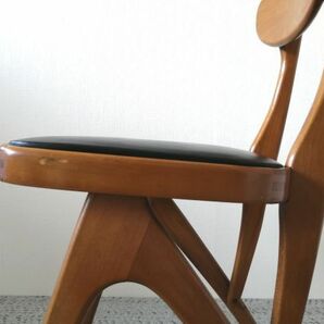 Delta Chair No.35 Maruni 1960s / #マルニ木工 椅子 北欧 天然木 ミッドセンチュリー ジャパニーズモダン ヴィンテージ アンティークの画像10