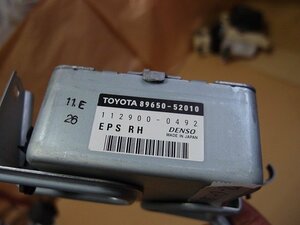 ☆ トヨタ SIENTA シエンタ NCP81G　H15年 パワステ コンピューター 89650-52010　22-6H38