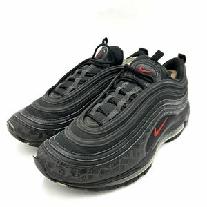 B ■ 18年製 '人気 王道モデル' NIKE ナイキ AIR MAX 97 エアマックス LOW CUT スニーカー 26.5cm メンズ 靴 シューズ 黒 AR4259-001