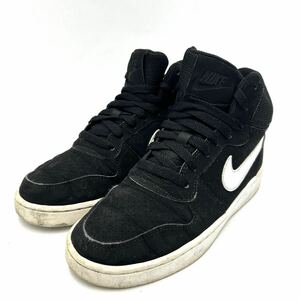 H ■ 16年製 '履き心地抜群' NIKE ナイキ COURT BOROUGH MID コートバーロ HIGH CUT スニーカー 23cm レディース 靴 シューズ 845731-010