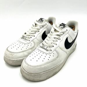 G ■ 19年製 '人気 王道モデル' NIKE ナイキ AIR FORCE 1 07 エアフォース LOW CUT スニーカー 26cm メンズ 紳士靴 シューズ CJ0952-100