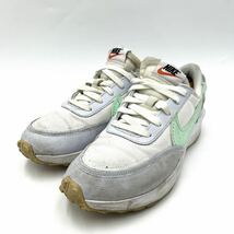 G ■ 21年製 '人気モデル' NIKE ナイキ WAFFLE DEBUT ワッフル デビュー LOW CUT スニーカー 25cm メンズ 紳士靴 シューズ DV0743-100_画像1