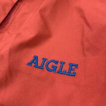 E ▼ 洗練されたデザイン!! '着心地抜群' AIGLE エーグル ジップアップ マウンテンパーカー size:M レディース アウトドアウェア RED_画像5