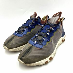 D ■ 19年製 '人気モデル' NIKE ナイキ REACT ELEMENT 87 リアクトエレメント Lozano CUT スニーカー 大きいサイズ 28.5cm 靴 AQ1090-200