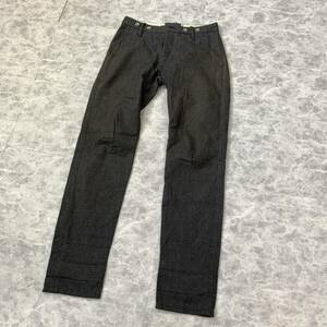 B ▼ 都会のカジュアルウェア '履き心地抜群' Levi's リーバイス MADE＆CRAFTED ストレート スラックスパンツ size:29 メンズ ボトムス GLY