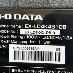IODATA アイ・オー・データ 4K 43型 ワイド液晶ディスプレイ EX-LD4K431DBの画像7