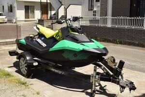 SEADOO SPARK Trixx 3up 202007 63アワー＆　SOREX　軽Trailerset