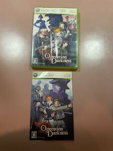 Xbox360★オペレーションダークネス★used☆Operation Darkness☆import Japan