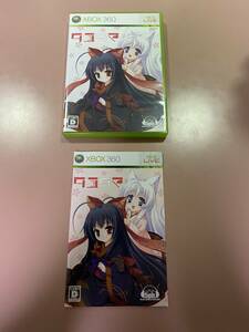 Xbox360★タユタマ★used☆tayutama☆import Japan