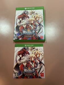 Xbox One* Brave Roo Chrono fan tazmaek stain do*used*BlazBlue Chrono Phantasma*import Japan